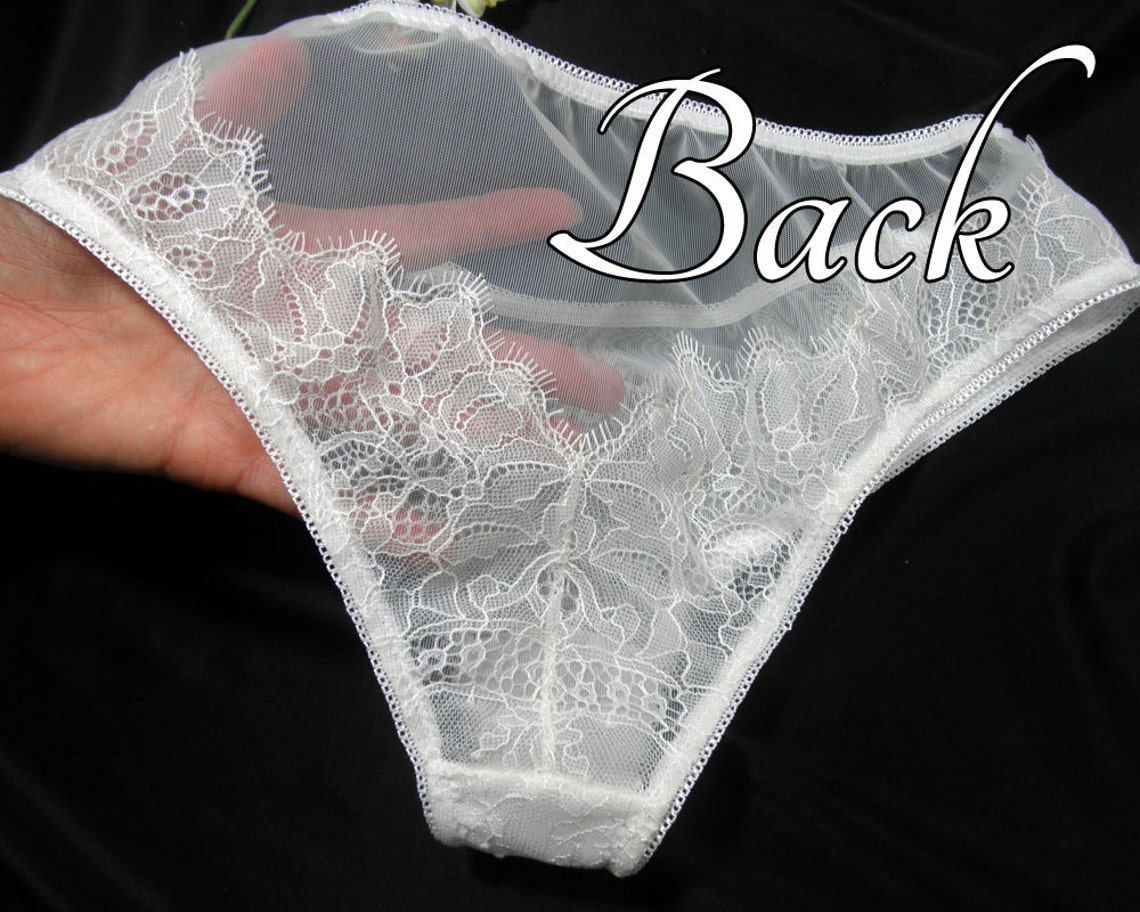 Bragas blancas bragas blancas bragas de encaje tanga Etsy