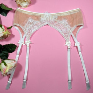 garter belt, suspender belt, white garter belt, lace garter belt, sexy garter belt, garter belt lingerie, stocking garter, stocking belt image 3