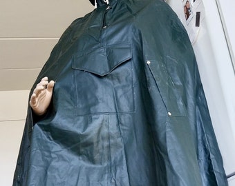 Elka Raincape Raincoat Rainjacket Rubbercape Rubberraincoat Rubberrainjacket Rubber Jacket Coat Cape Catsuit Latex