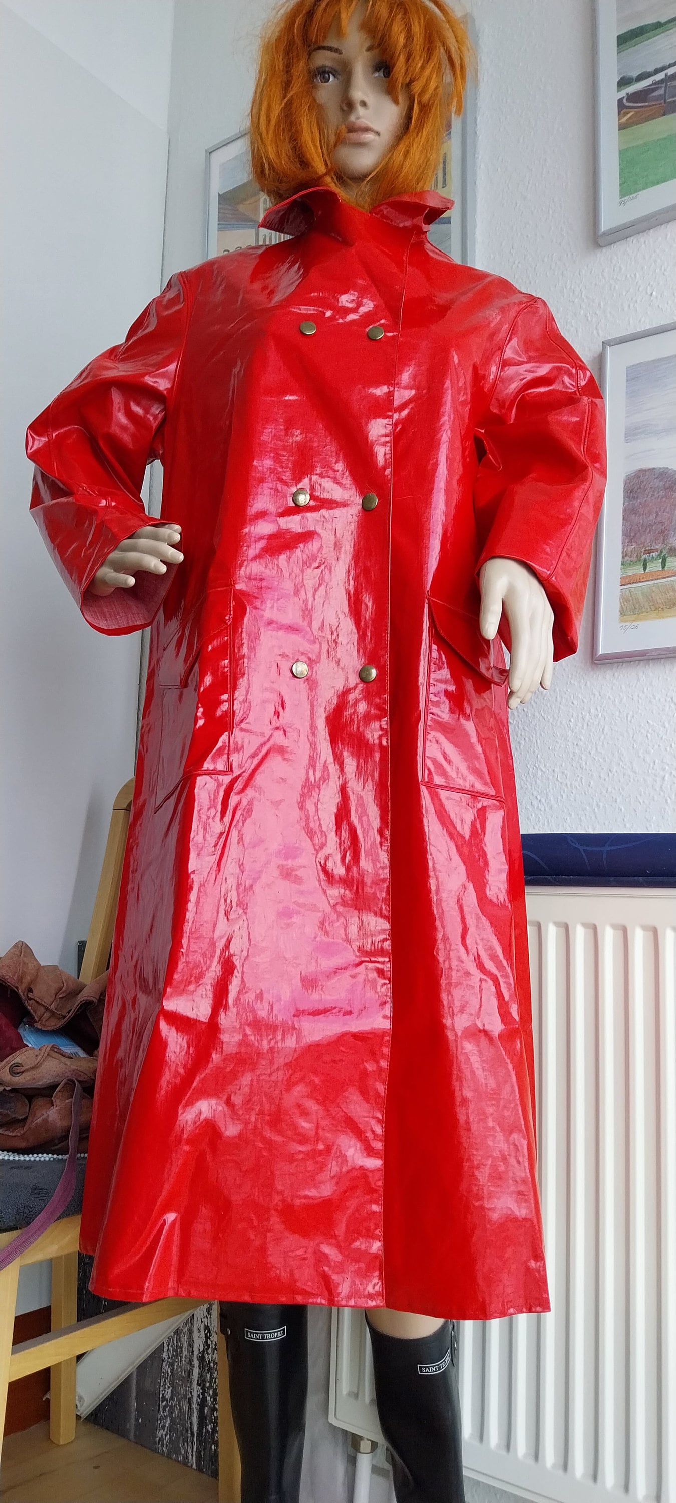Retro pvc deals rainwear