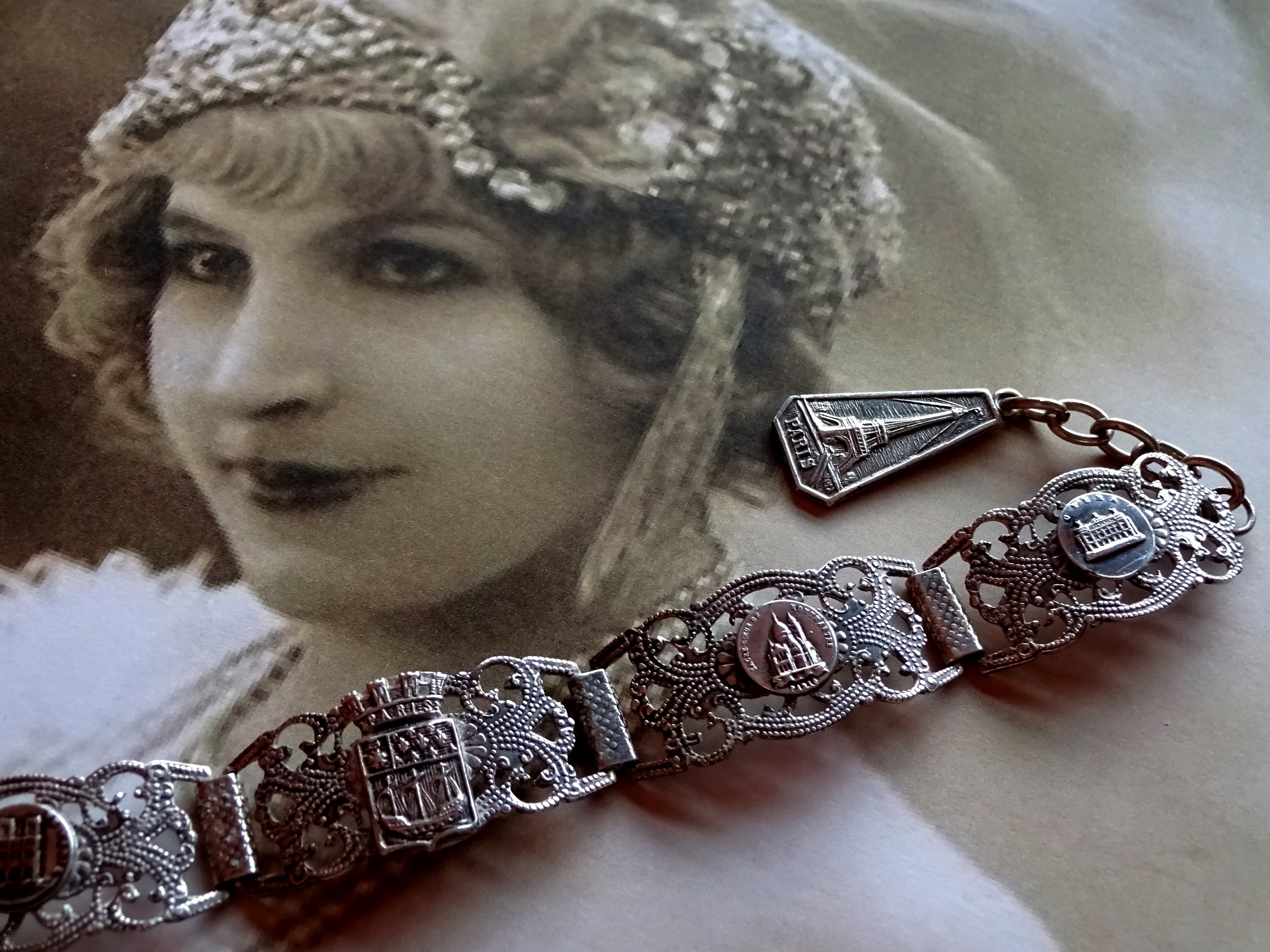 Vintage Sterling Silver & Silver Plate Art Deco 1930s Style Etsy UK