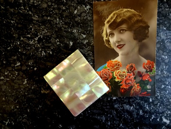 Original Vintage 40s 50s 30s Mother Of Pearl Brida