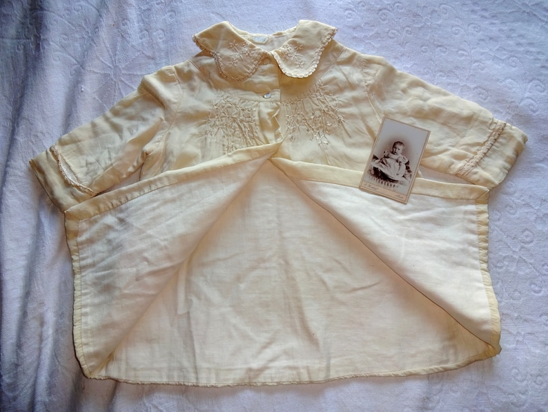 Stunning Museum Quality Antique Babies Ivory Silk Embroidered Christening Baptism Special Occassion Heirloom Coat Edwardian Era Baby/'s Coat