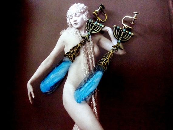 Stunning Rare And Unusual Gablonz Antique 1920s 19