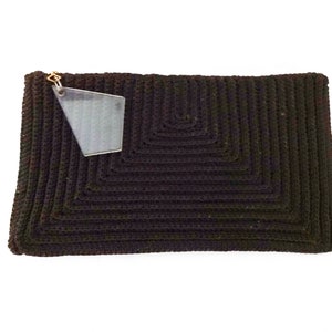 Original  Vintage 1930s 1940s Corde Purse Clutch Bag