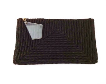 Vintage 1930s 1940s Corde Purse Clutch Bag