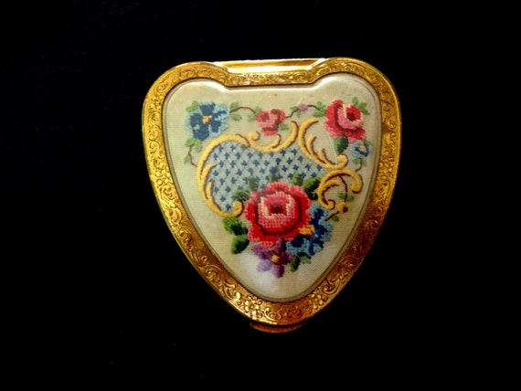 Vintage 1950s Collectable Novelty Powder Compact … - image 7