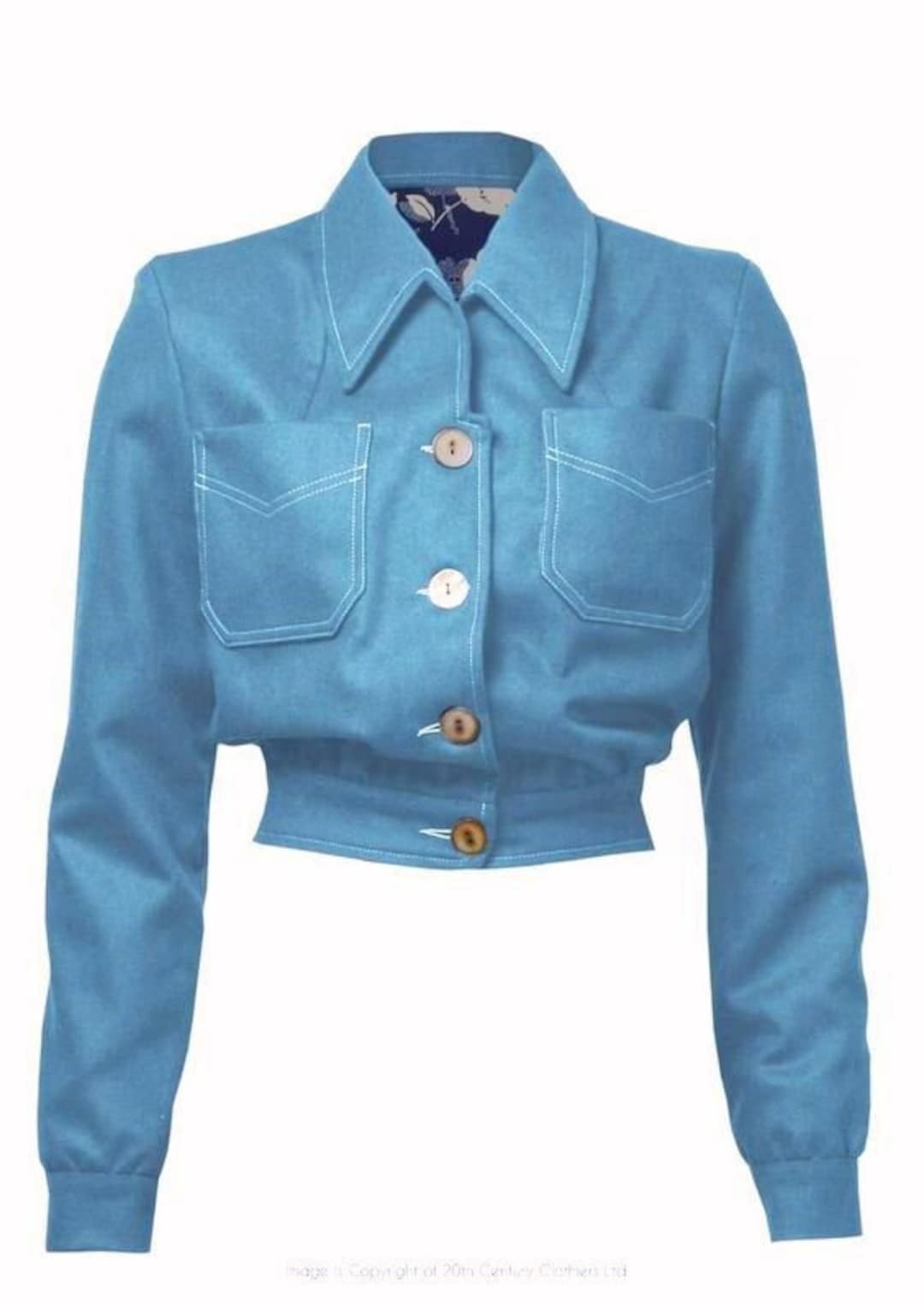 NWOT the House of Foxy Reproduction Vintage 1940s Style Americana