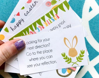 Printable Easter Clue Cards | Egg Hunt | Easter Bunny | Scavenger Hunt for Basket | Fun Activity Game At Home | Easy DIY | Digital Download