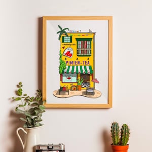 Mexican store front poster