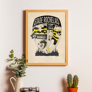 POSTER Stade Rochelais (rugby)