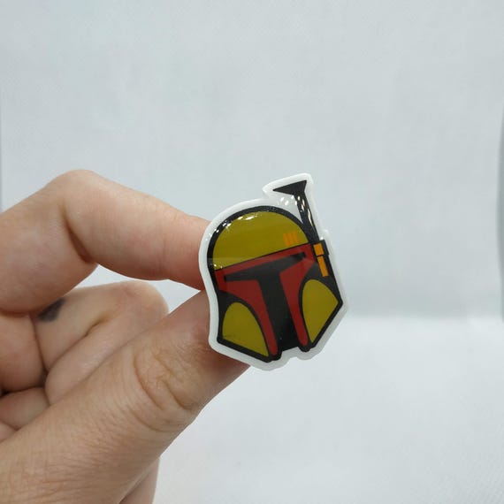 Pin's boba fett en plastique fou