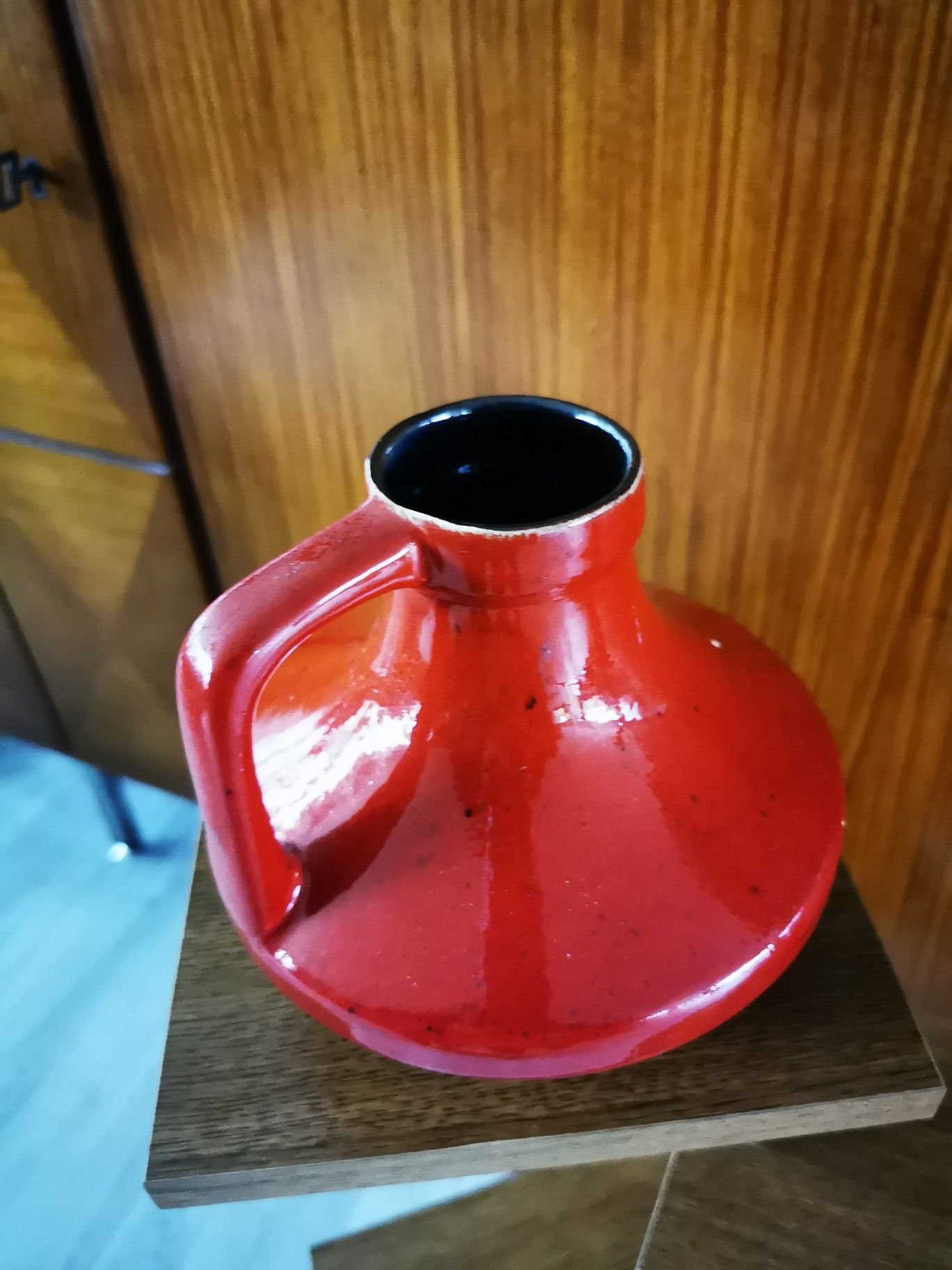 JOPEKOのFat Lava花瓶、刻印47/15、美しい陶器のピッチャー、豊かな