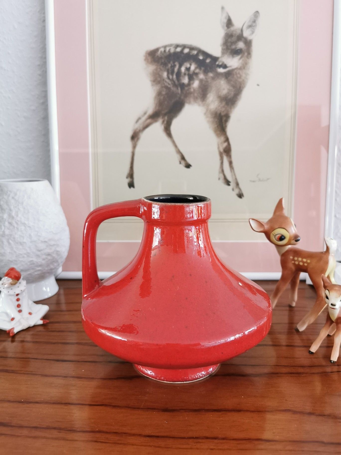 JOPEKOのFat Lava花瓶、刻印47/15、美しい陶器のピッチャー、豊かな