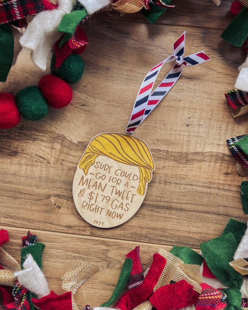 Donald Trump Ornament Donald Trump Christmas Ornament Etsy