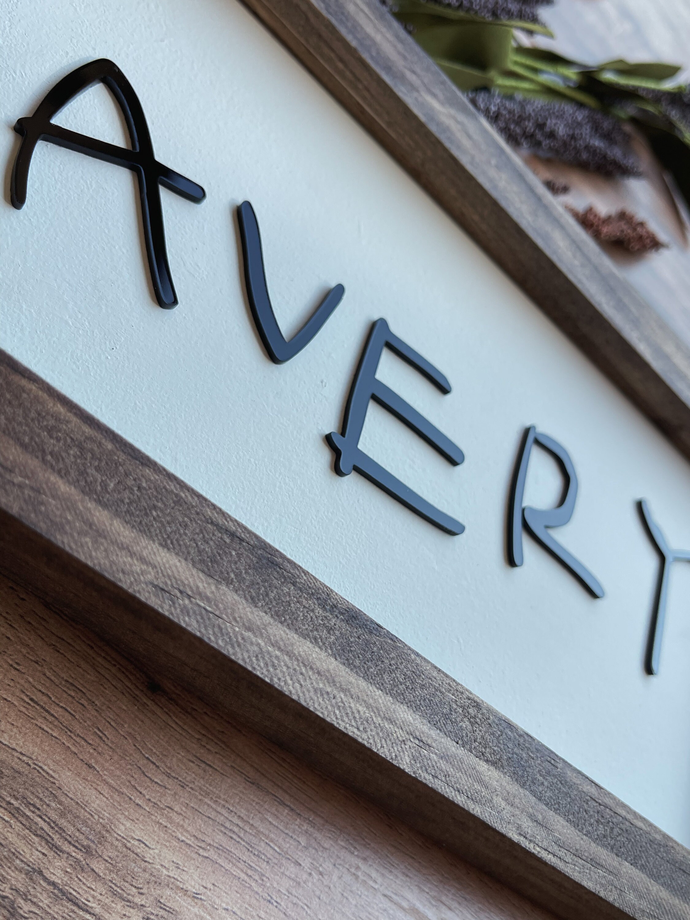 Custom 3D Handwritten Wooden Sign, Personalized Handwriting Keepsake - Etsy