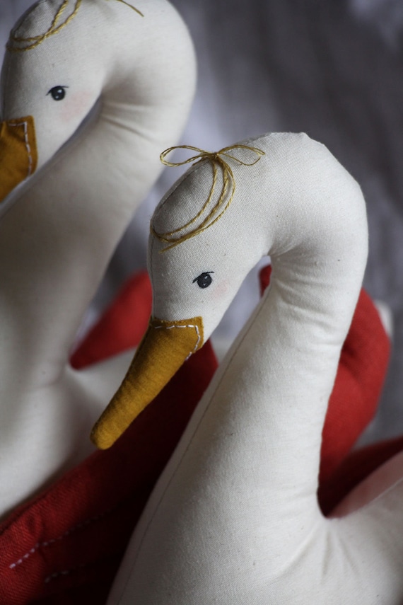 soft toy swan