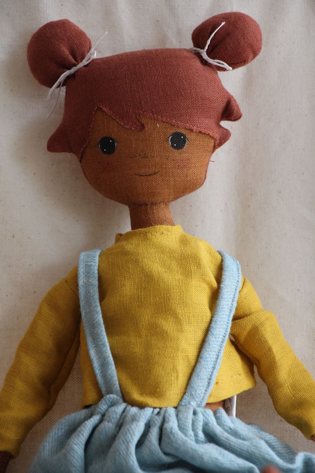 Handmade soft doll fabric doll softie soft toy plush Etsy