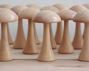 Wooden rattle, mushroom