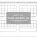 PRINTABLE Pocket Size Planner Basics Insert Pack | Clean ...