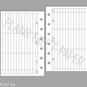 PRINTABLE Pocket Size Gift Ideas Tracker