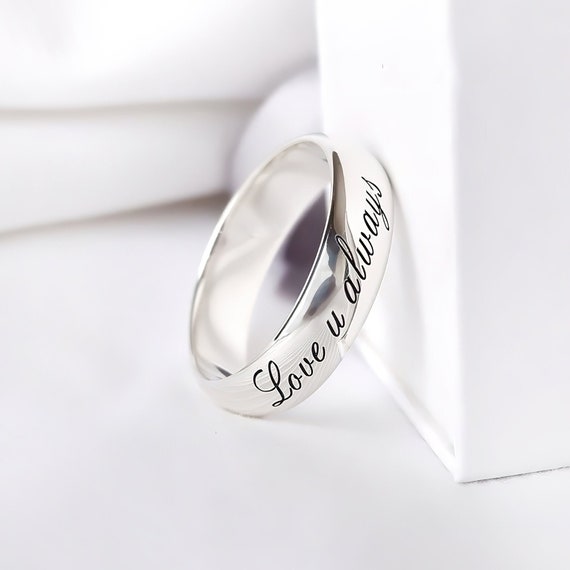Wedding Ring Engraving - Hand Engraving Rings - Handmade by Artulia –  Artulia Jewelry