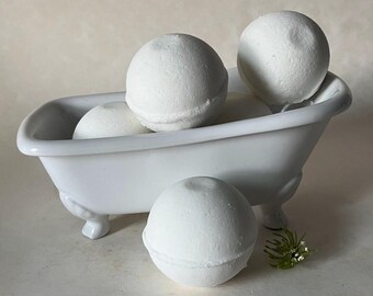 Natural Foot Bath Bomb, Purple Vegan Foot Soak, Epsom salt