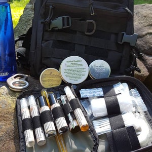 Herbal First Aid Kit,Backpacking,Hiking,Camping,Outdoor Wear