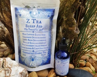 Z Tea and Z drops a handcrafted herbal tea and herbal infusion