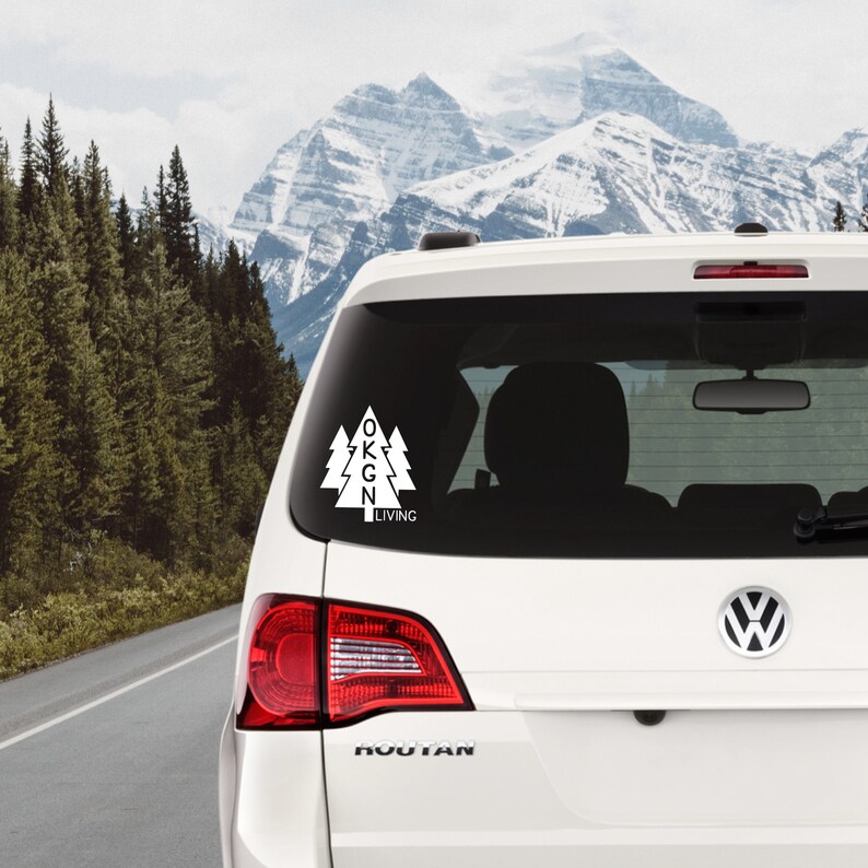 Buy Okanagan Living Vinyl Decal Car Decal Permanent Sticker Laptop