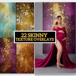 Digital Backdrops Overlays for Photography | Photoshop Overlays For Wedding | Skinny Fine Art Textured Maternity Backdrops