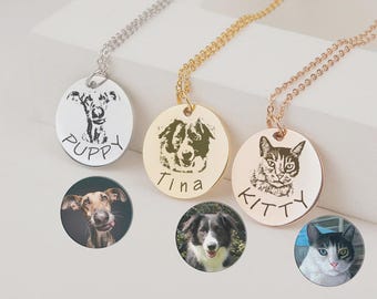 Collar para mascotas grabado, collar personalizado para mascotas, collar grabado para perros y gatos, collar conmemorativo para mascotas, regalo de joyería personalizada para mascotas