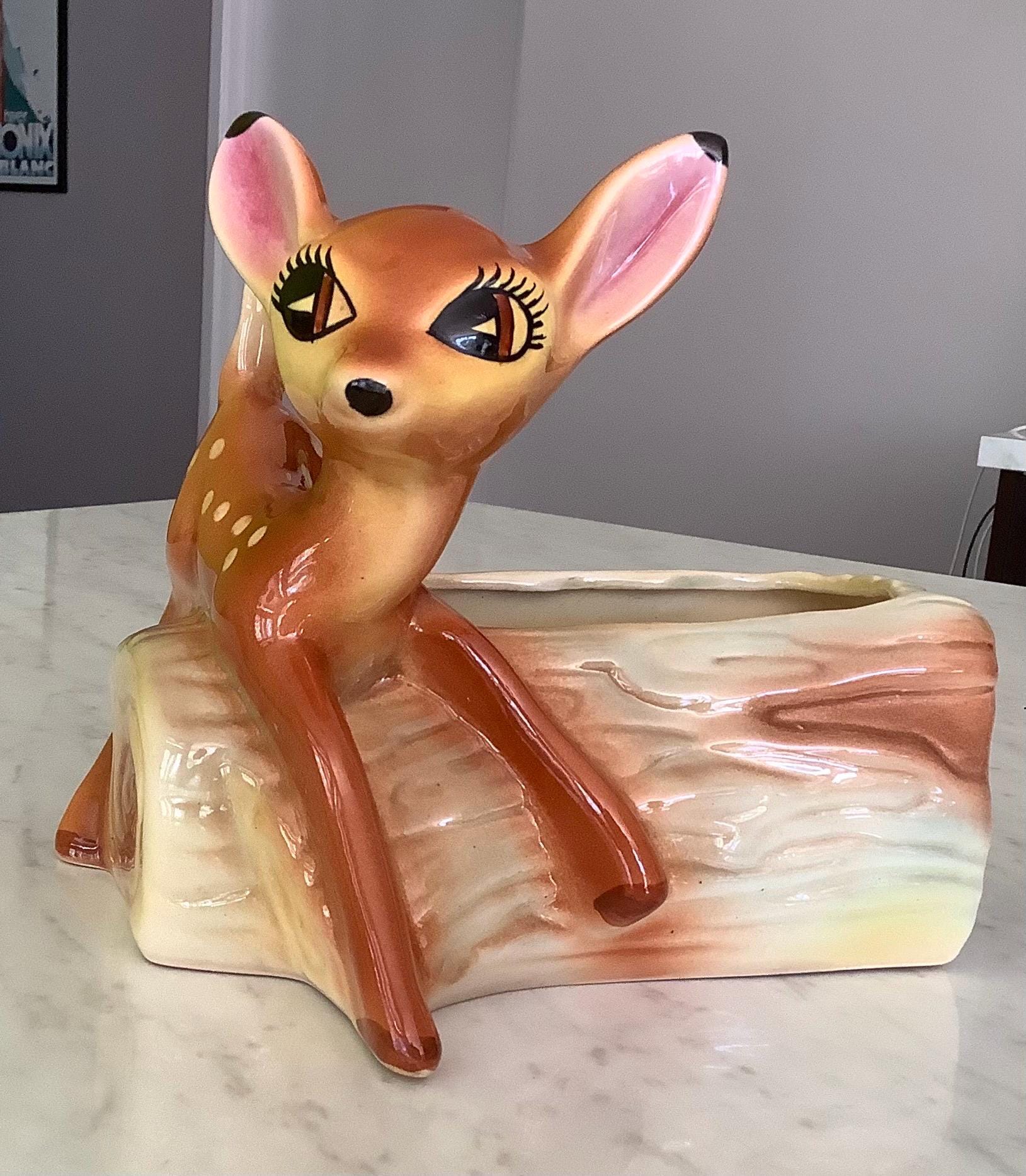 Vintage Bambi Ceramic - Etsy