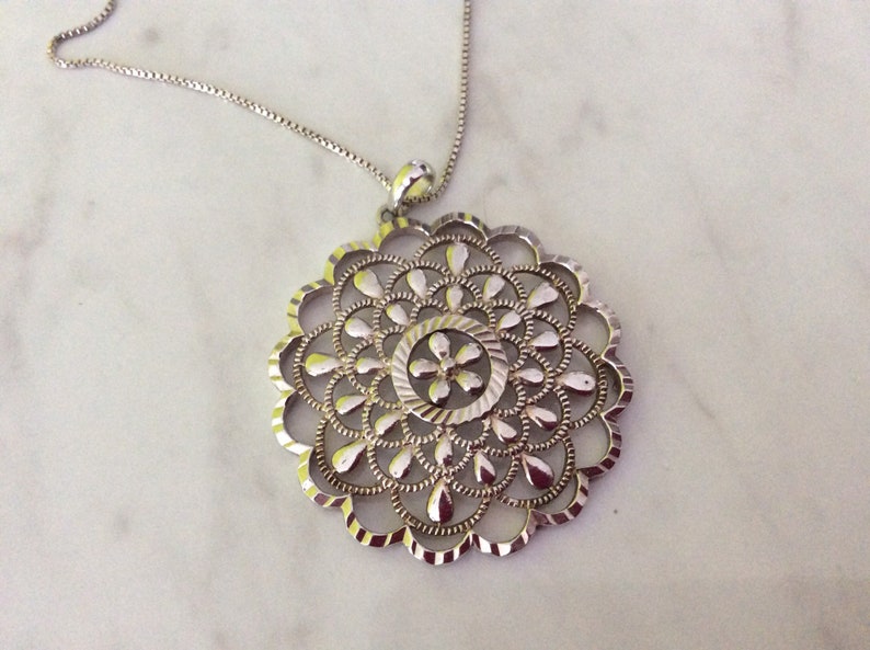 Sterling Silver 925 PENDANT NECKLACE /& Silver Chain