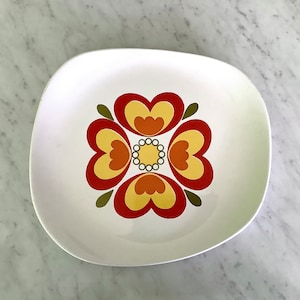 Mid Century PLATTER - Classic MCM Styling and Colors - SALINS France