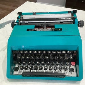 Typewriter Olivetti Studio 45 - Etsy