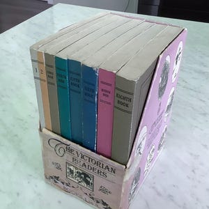 The VICTORIAN READERS Box Set - 1986 Reprinted 1987 - Books 1-8