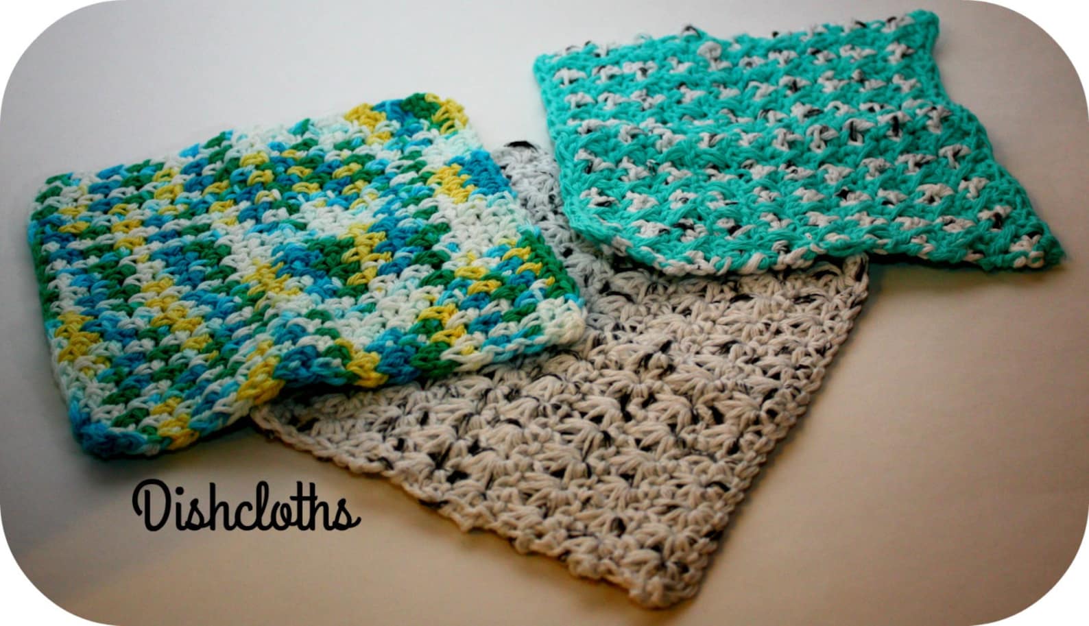 Dishcloths cotton Etsy
