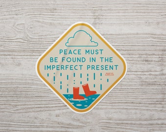 Marcus Aurelius Meditations Stoicism Quote Sticker