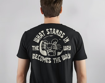 What Stands In The Way Becomes The Way Marcus Aurelius Unisex T-Shirt