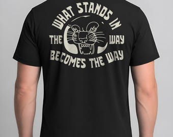 What Stands In The Way Becomes The Way Marcus Aurelius Unisex T-Shirt