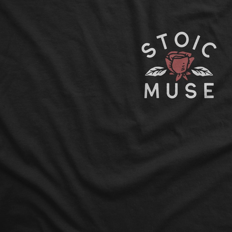 Marcus Aurelius Stoic Quote Unisex T-Shirt image 2