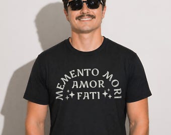 Memento Mori Amor Fati Stoic Unisex T-Shirt