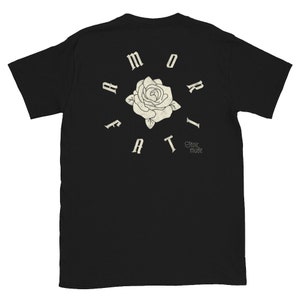 Amor Fati Rose Graphic Unisex T-shirt - Etsy
