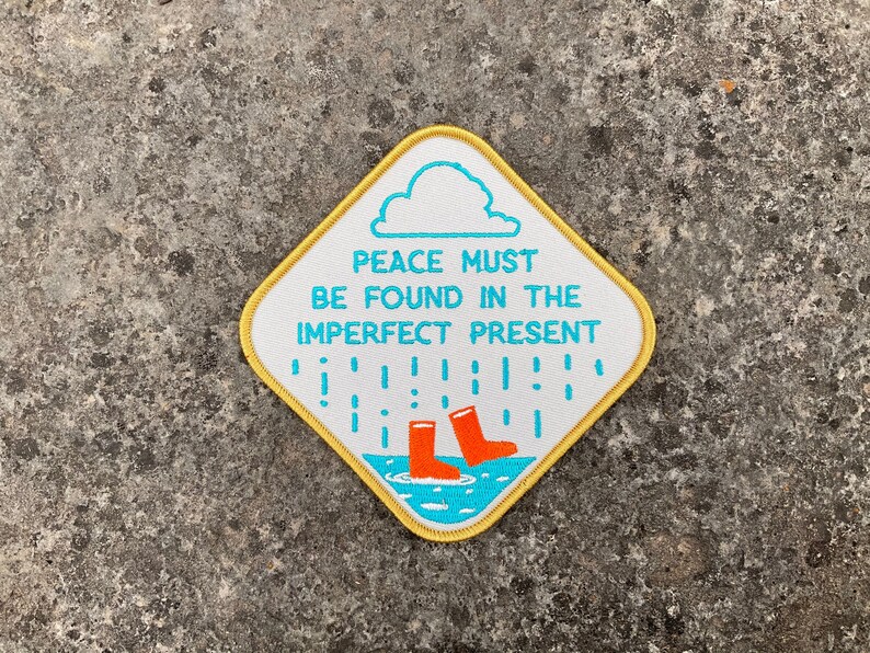 Marcus Aurelius Meditations Stoicism Quote Iron On Patch