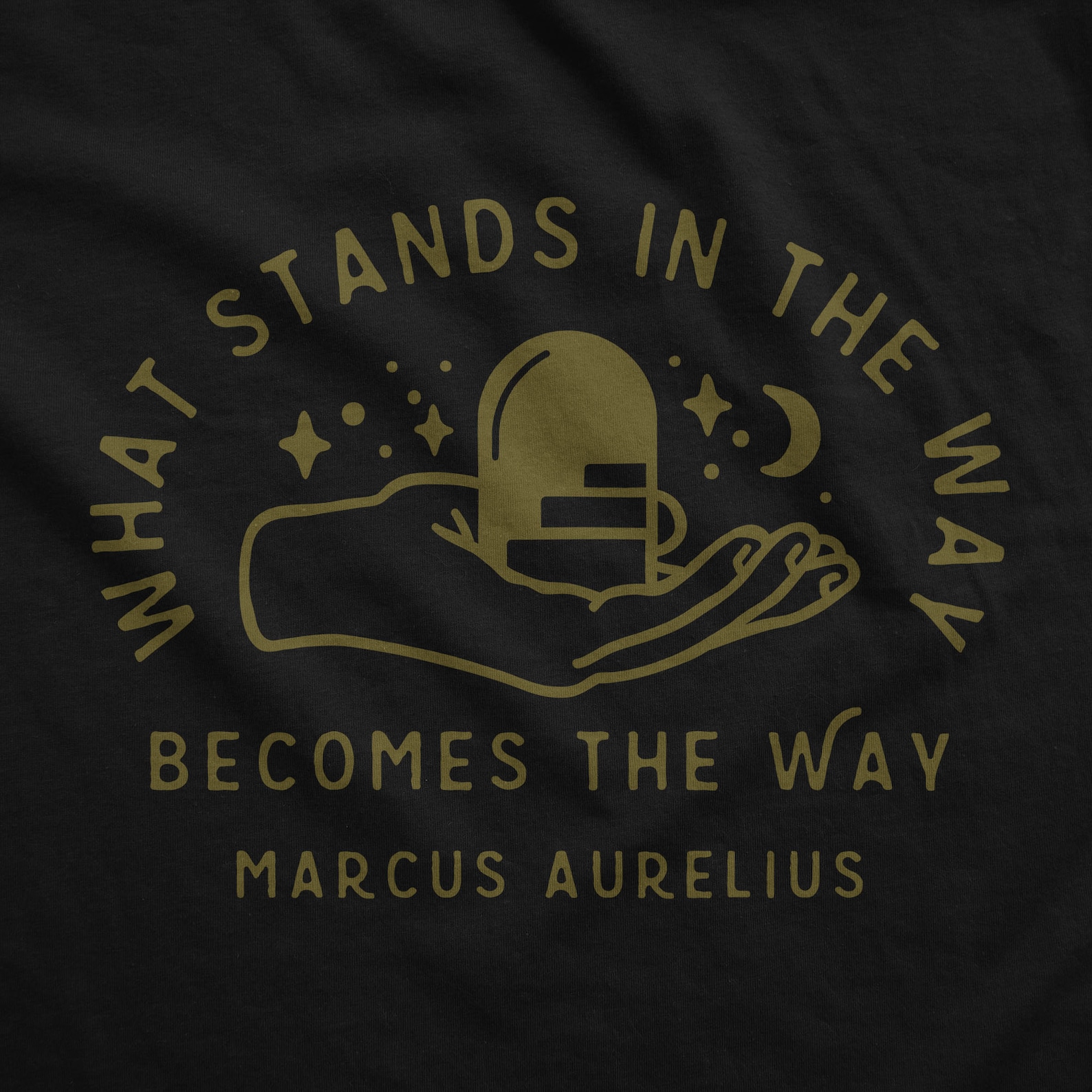 What Stands in the Way the Way Marcus Aurelius Etsy