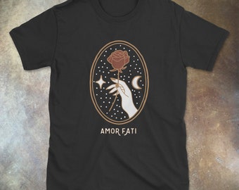 Amor Fati | Rose Graphic | Unisex T-shirt