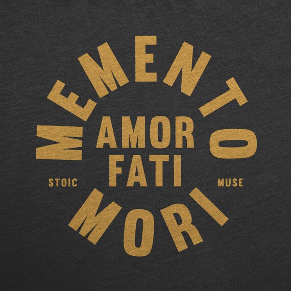 Memento Mori | Amor Fati | Stoic Muse | Unisex T-shirt