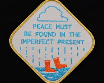 Marcus Aurelius Meditations Stoicism Quote Iron On Patch