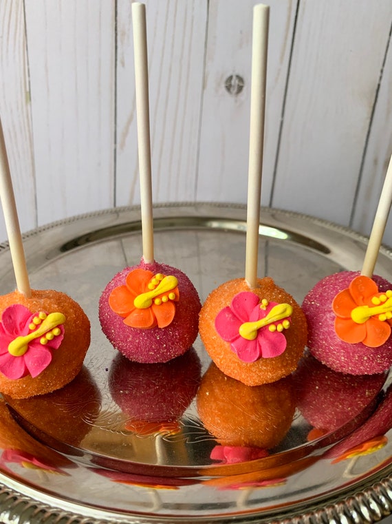 Moana Themed Cakepops Etsy Moana Themed Cakepops Etsy